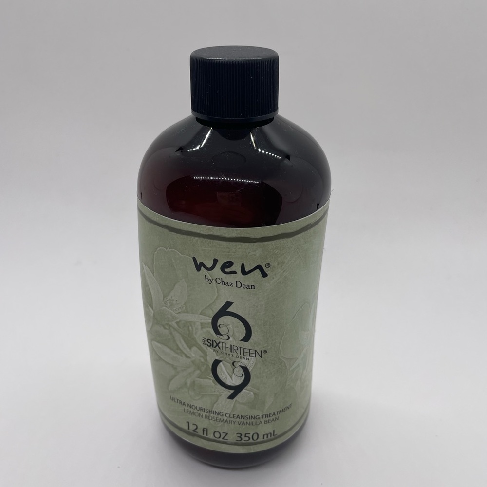 Wen by Chaz Dean 613 Ultra Nourishing Cleansing Treatment w/ Pump 12 oz